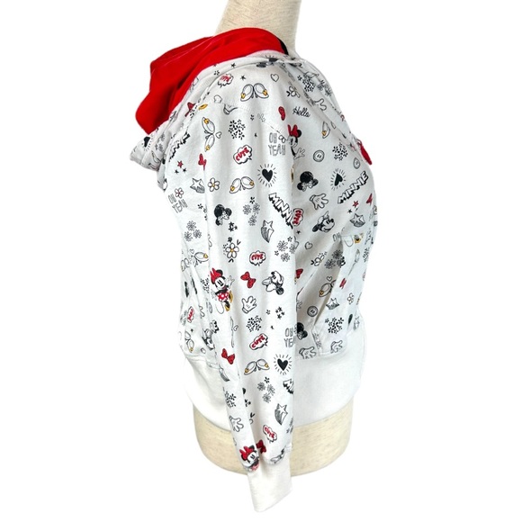 Disney Parks Mini Mouse Zip-Up Hoodie Size XS - Picture 3 of 10